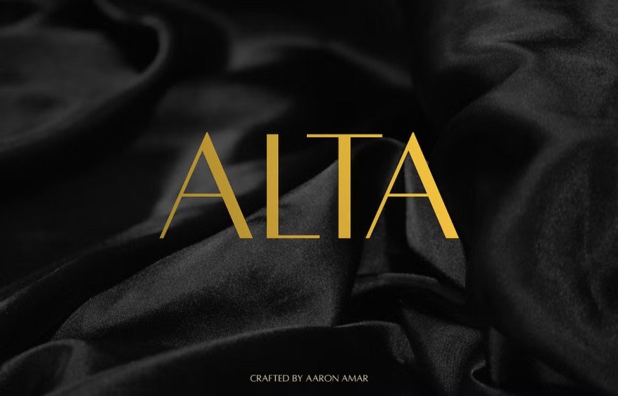 Alta Typeface Font