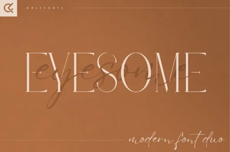 Eyesome Font