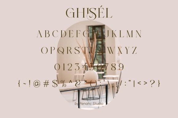 Ghisel Font Preview 2