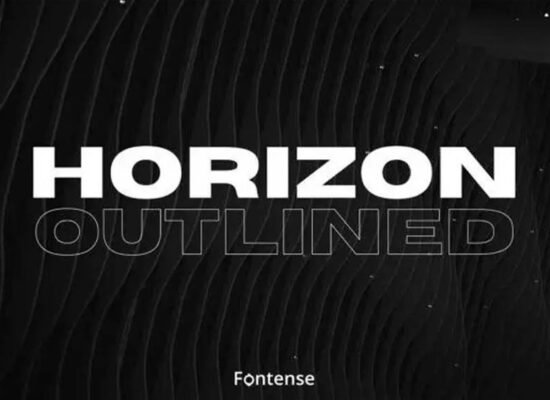 Horizon Font