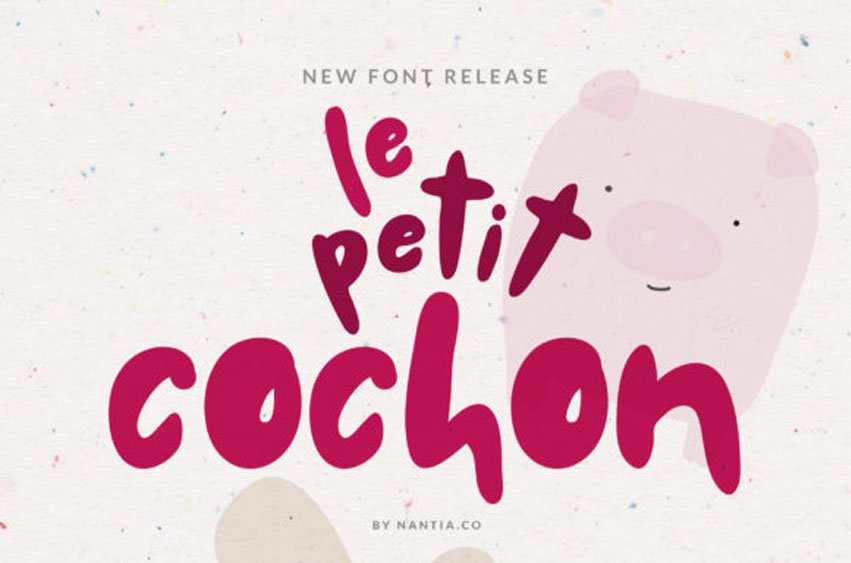 Le Petit Cochon Font