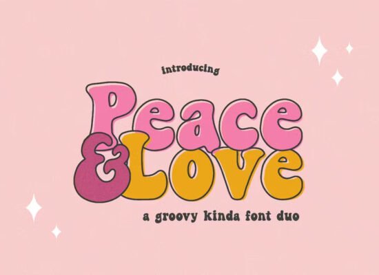 Peace and Love Font