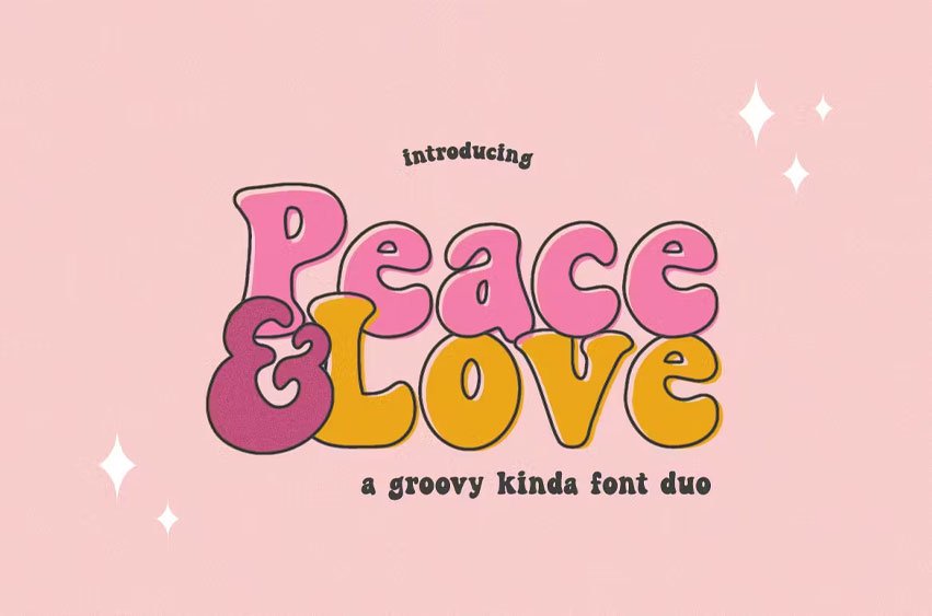 Peace and Love Font