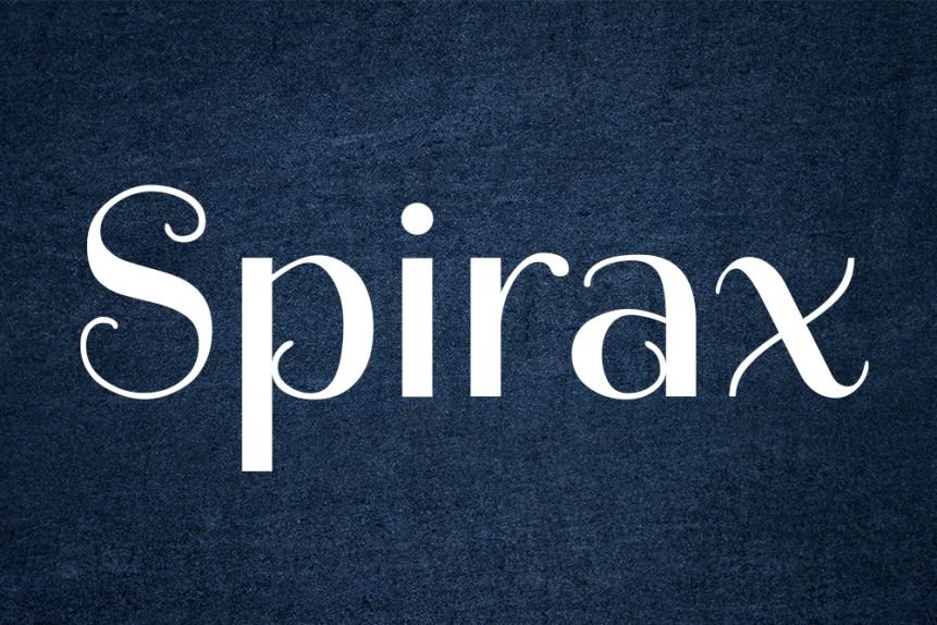 Spirax Font