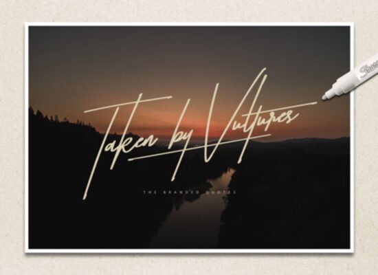 Taken by Vultures Font