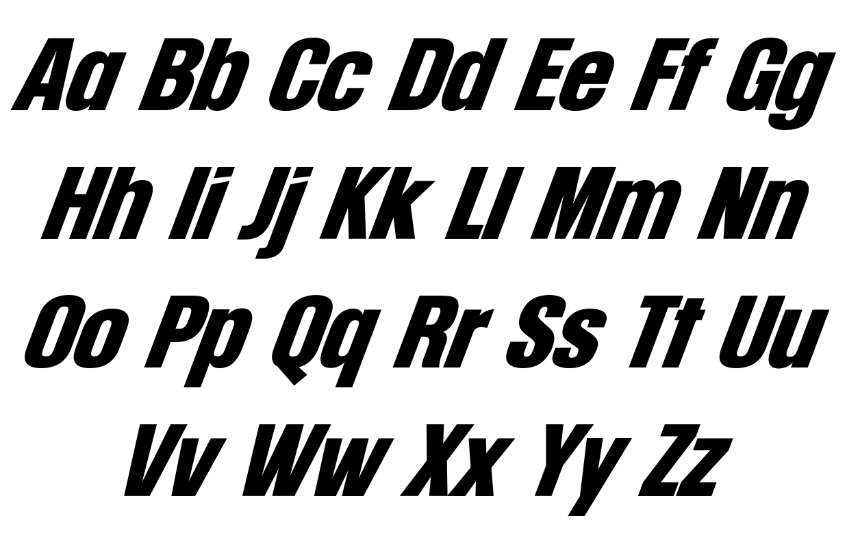 Nike Font Preview