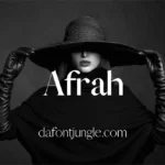 Afrah Font