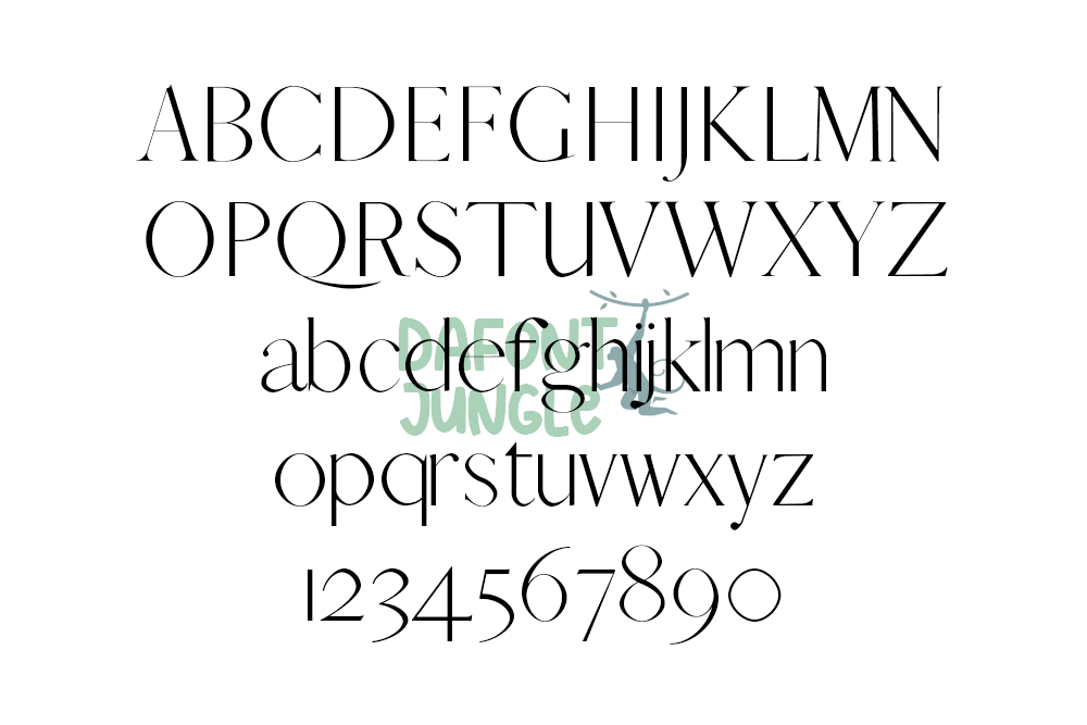 Afrah Font Preview