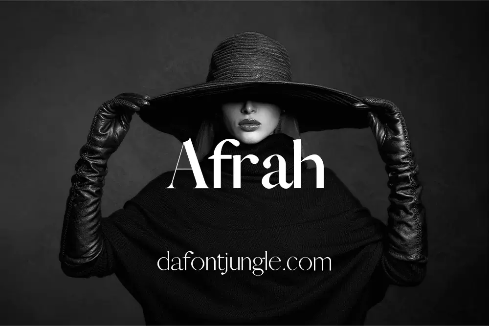 Afrah Font
