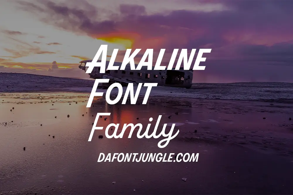 Alkaline Font Family