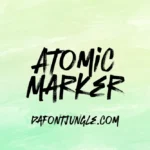 Atomic Marker Font