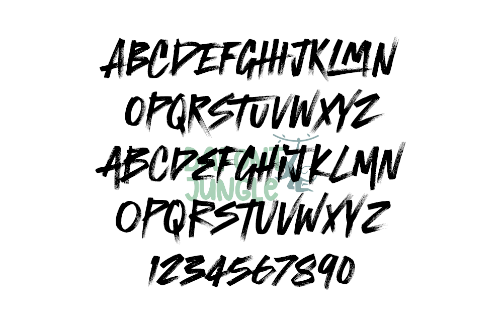 Atomic Marker Font Preview