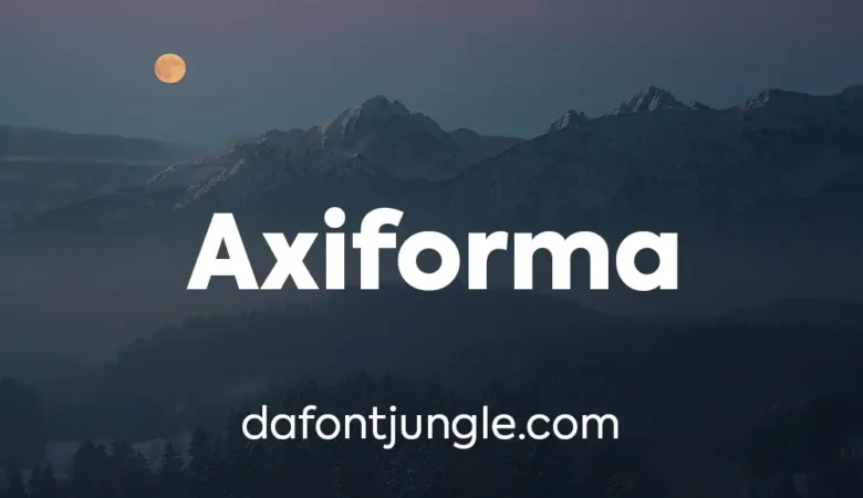Axiforma Font