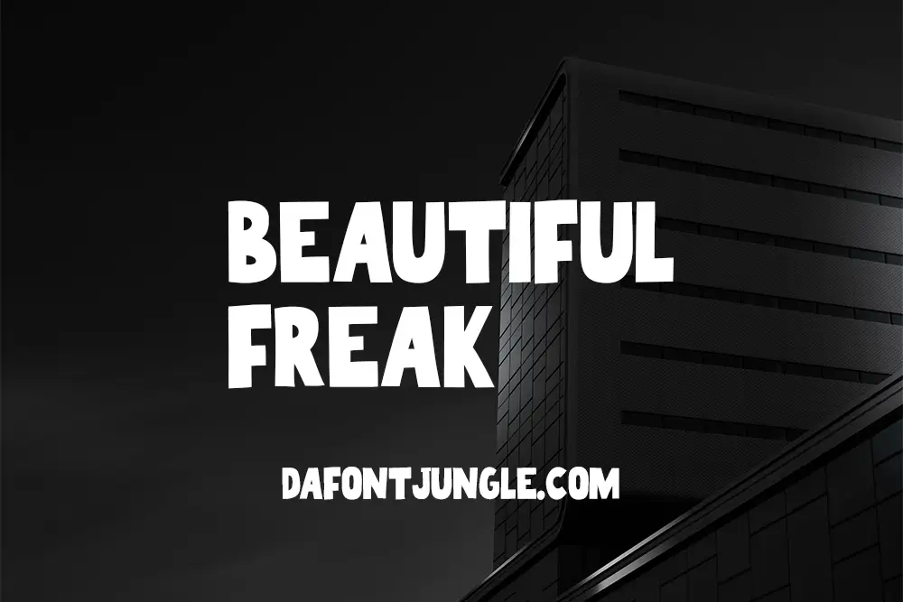 Beautiful Freak Font