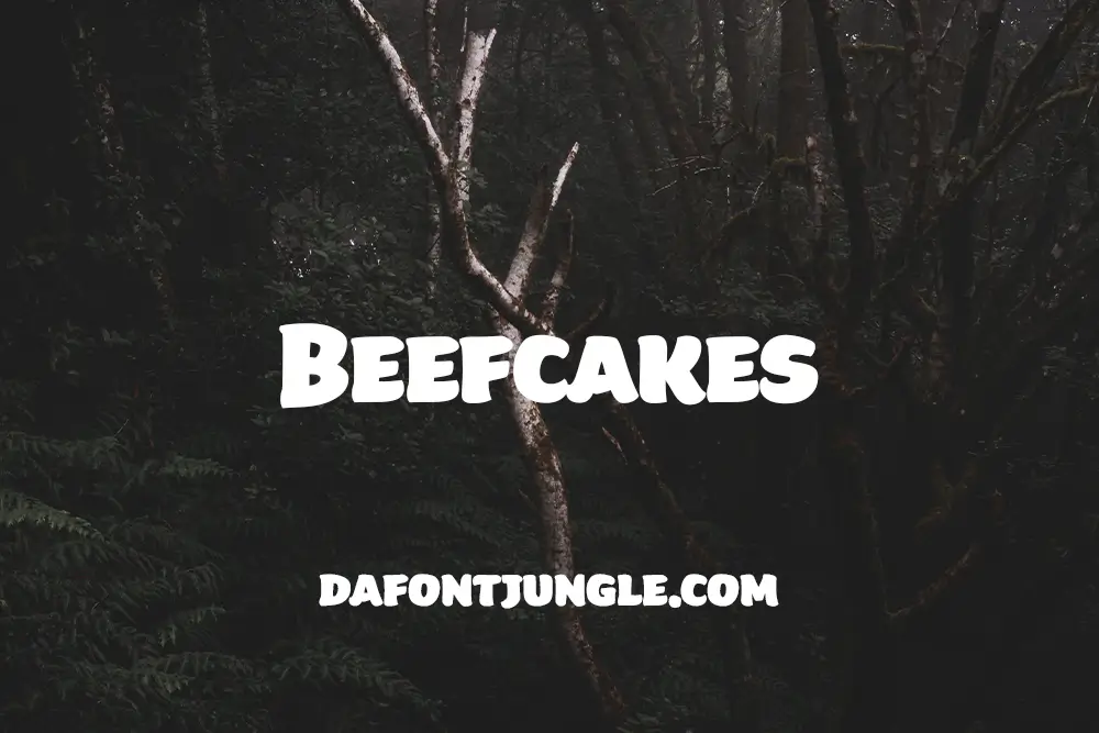 Beefcakes Font