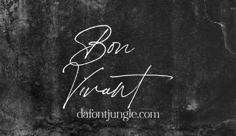 Bon Vivant Font