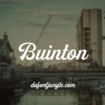 Buinton Font