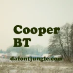 Cooper BT Font