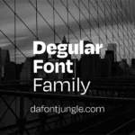 Degular Font Family