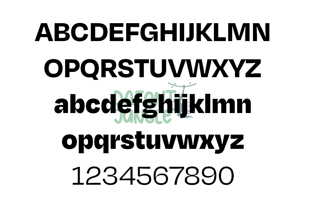 Degular Font Family Preview
