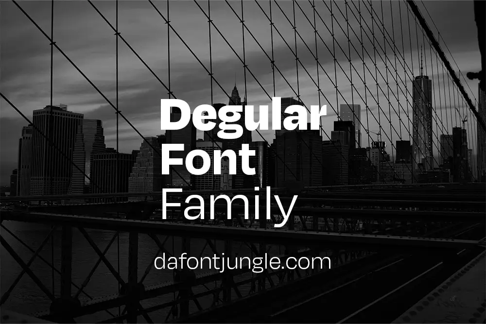 Degular Font Family