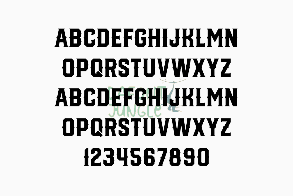 Empera Font Family Preview