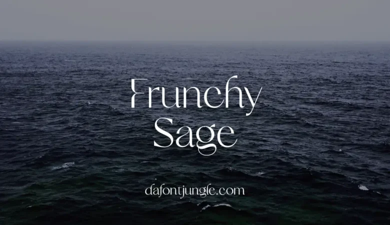 Frunchy Sage Font