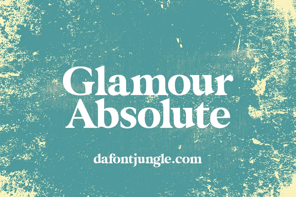 Glamour Absolute Font
