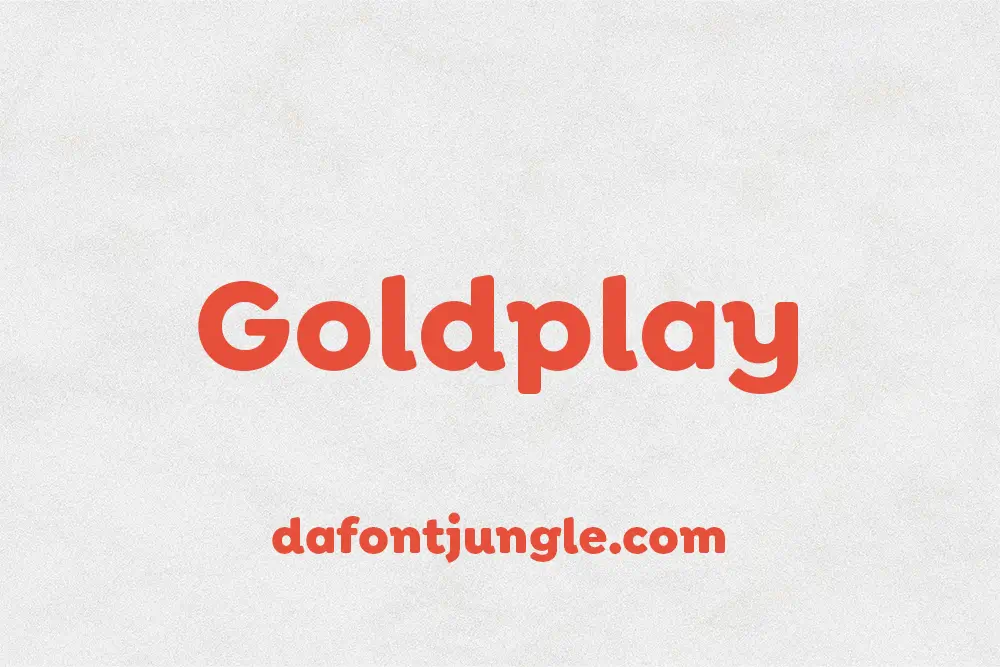 Goldplay Font Family