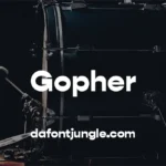 Gopher Font