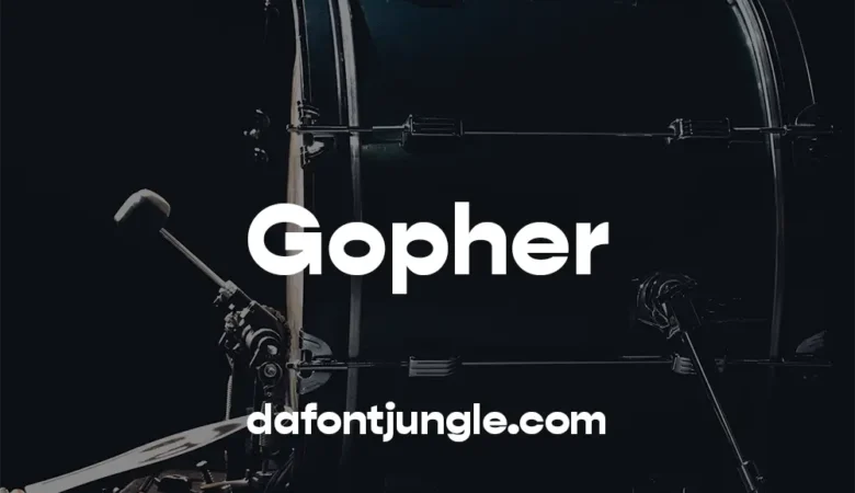 Gopher Font