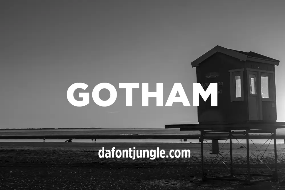Gotham Font Family