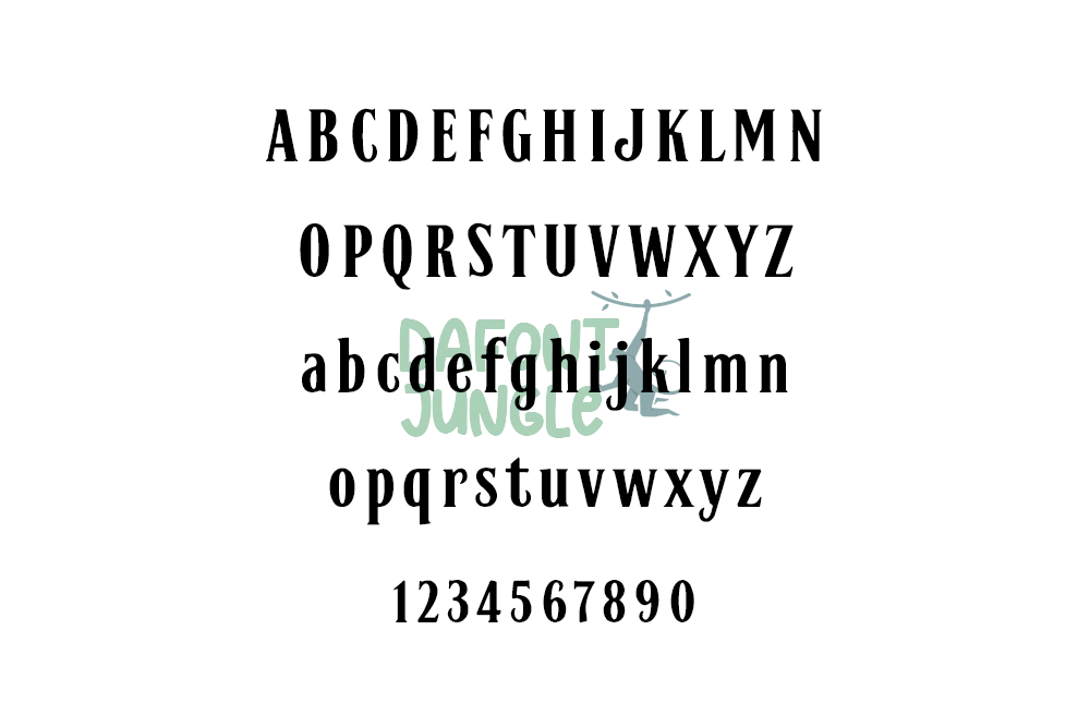Jack Daniels Font Preview