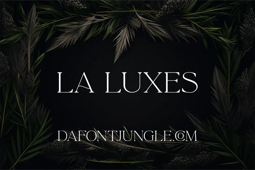 La Luxes Font