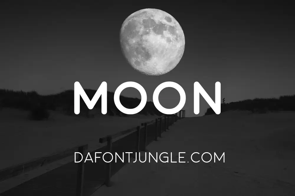 Moon Typeface