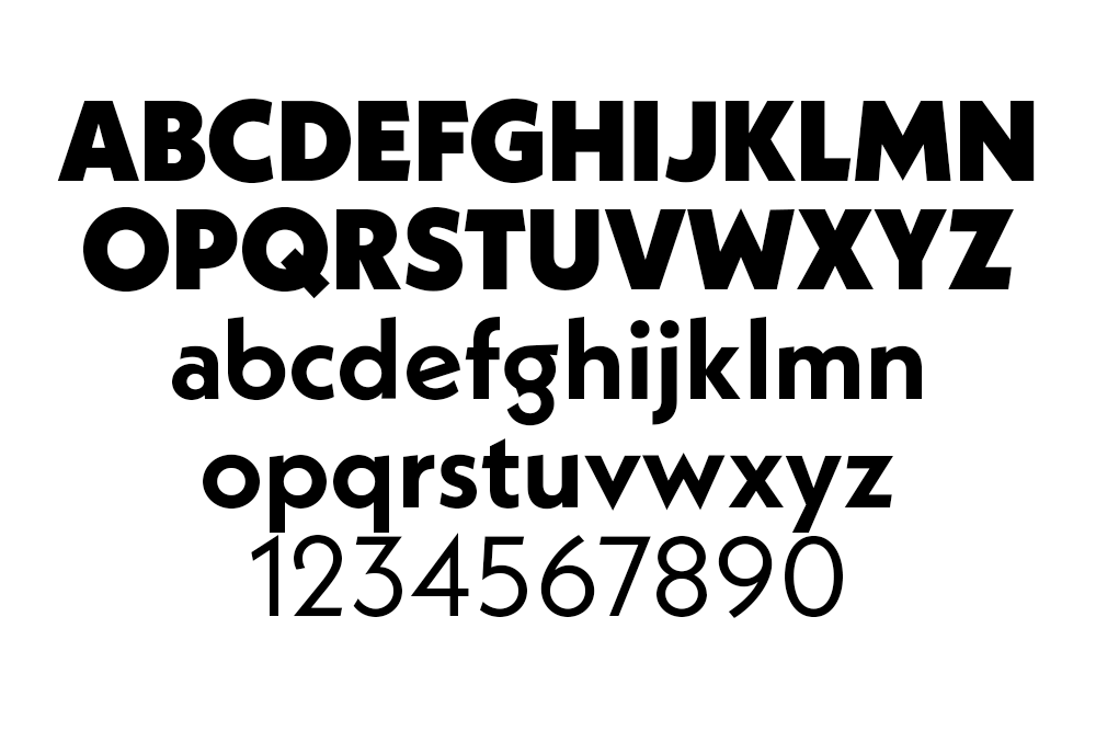 Neue Kabel Font Preview