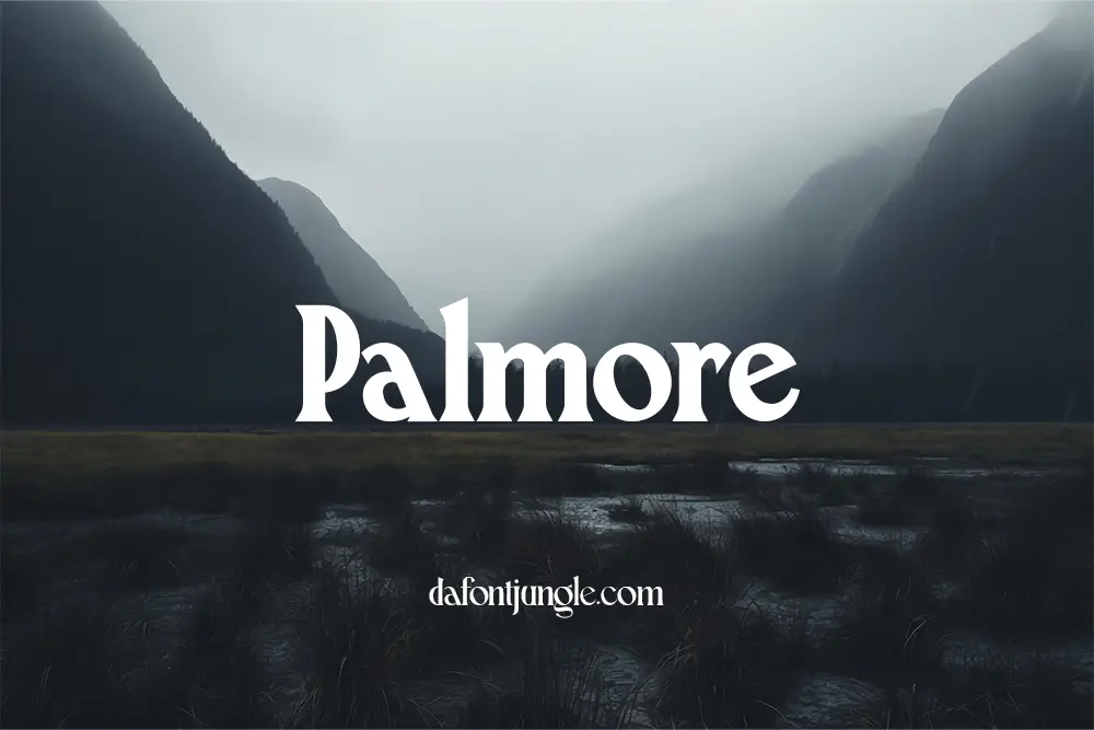 Palmore Font