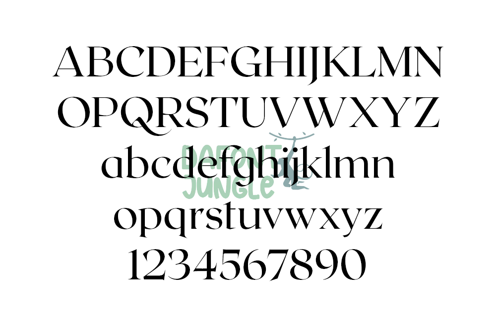 Roxborough Font Preview