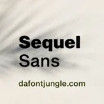Sequel Sans Font