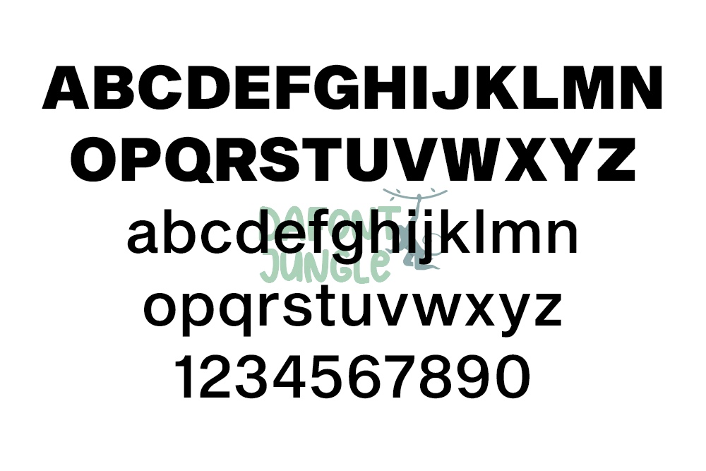 Sequel Sans Font Preview