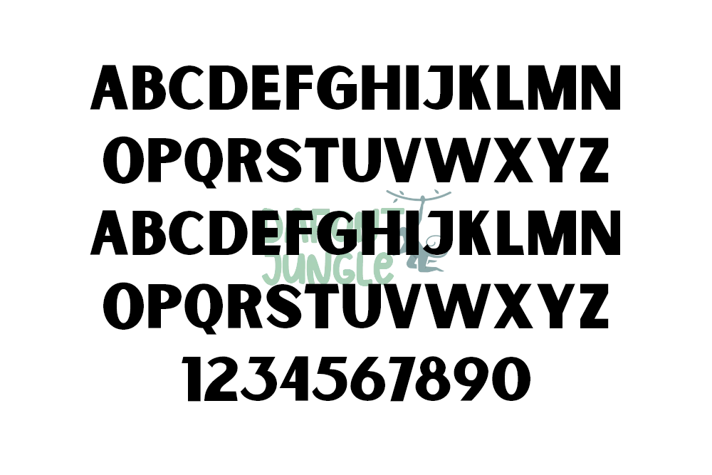 Sunborn Font Family Preview