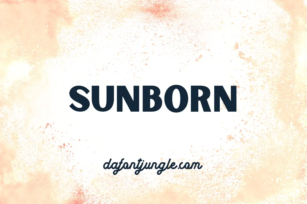 Sunborn Font Family