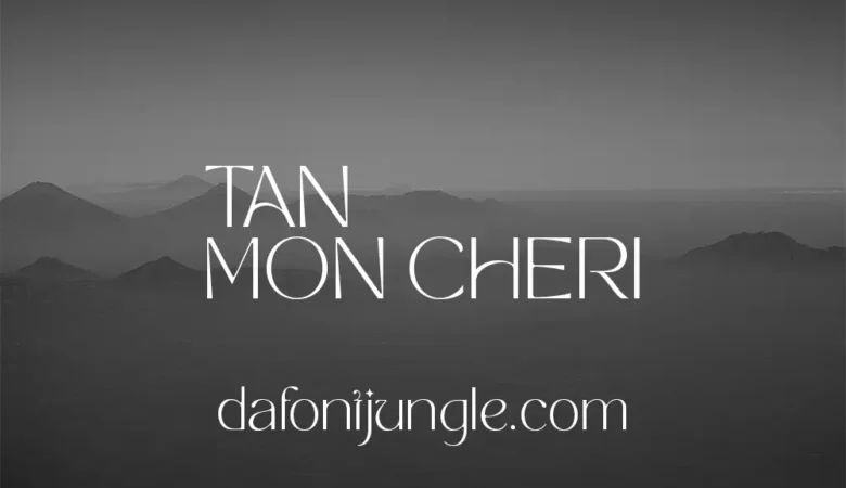 TAN MON CHERI Font