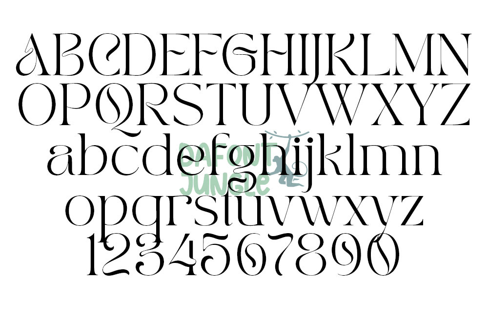 TAN PEARL Font Preview