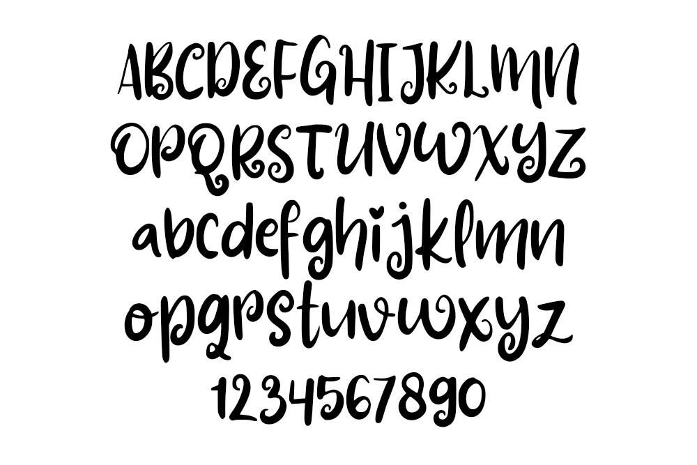 Pixie Ring Font Preview