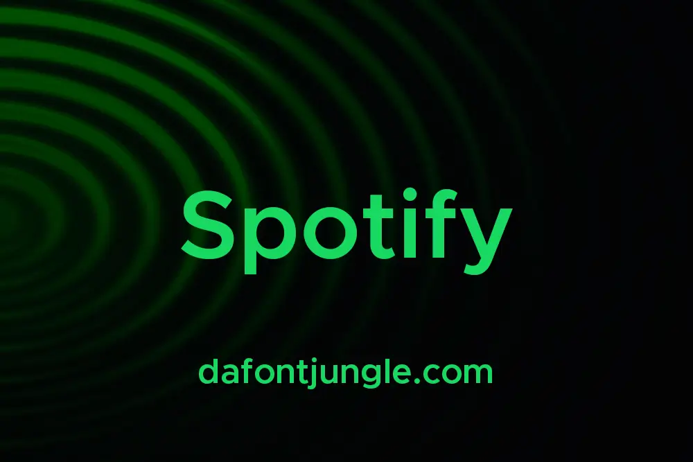 Spotify Font